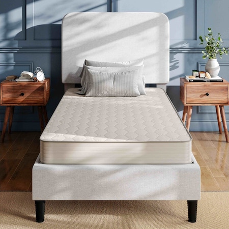 Flash Furniture Dream 6 Inch Hybrid Mattress, Twin XL High Density Foam and Innerspring Mattress in a Box DR-E236-B-TXL-GG